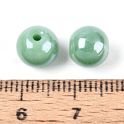 Electroplate Round Glass Beads Strands&nbsp;EGLA-T029-07F