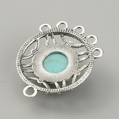 Synthetic Turquoise Chandelier Component Links&nbsp;LS-FIND-TAC0011-49A-AS