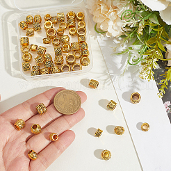 70Pcs 7 Styles Alloy European Beads&nbsp;FIND-PA0001-18