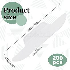 200Pcs Non-Woven Fabric Disposable Neck Collar Sweat Pads&nbsp;AJEW-WA0001-81B