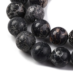 Dyed Natural Regalite/Imperial Jasper/Sea Sediment Jasper Beads Strands&nbsp;G-B124-C03-06