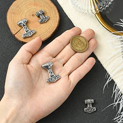 4Pcs 2 Styles 304 Stainless Steel Pendants&nbsp;STAS-CJ0002-86