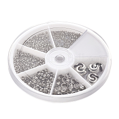 304 Stainless Steel Crimp Beads&nbsp;STAS-TA0004-11P