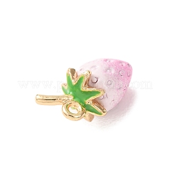 Alloy Enamel Pendants&nbsp;AL-CBA24A7-01G-04B