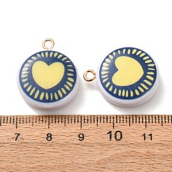 Printed Alloy with Acrylic Pendants&nbsp;AL-CBAE25B-03A-G