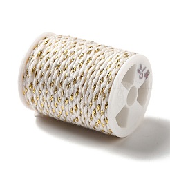 4-Ply Polycotton Cord with Metallic Thread&nbsp;OCOR-Z003-D103