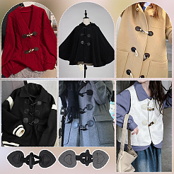 12Pcs Resin & Imitation Leather Toggle Buckle&nbsp;AJEW-PH0006-49A-02