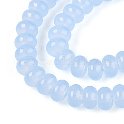 Imitation Jade Glass Beads&nbsp;DGLA-ZX002-8mm-02H