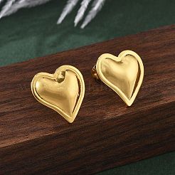 304 Stainless Steel Stud Earrings for Women&nbsp;EJEW-U052-11G