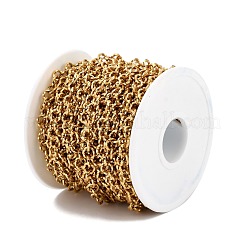 PVD Vacuum Plating 304 Stainless Steel Rolo Chains&nbsp;CHS-P014-01G