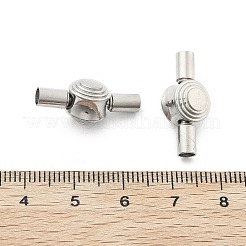 304 Stainless Steel European Clasps&nbsp;STAS-Z115-04P-05