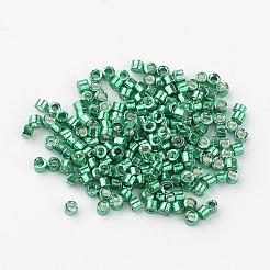 Plated Glass Bugle Beads&nbsp;SEED-R043-08
