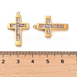 304 Stainless Steel Pendants&nbsp;STAS-L022-085G