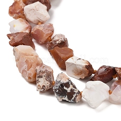 Raw Rough Natural Fire Opal Beads Strands&nbsp;G-C253-02