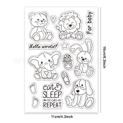 PVC Plastic Stamps&nbsp;DIY-WH0167-56-384