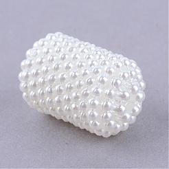 Acrylic Imitation Pearl Beads&nbsp;MACR-S810-01