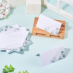 80Pcs Rectangle Paper Table Place Cards&nbsp;AJEW-TA0003-64A