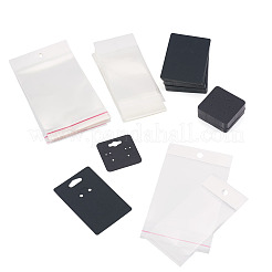 100Pcs 2 Styles Paper Earring Display Cards&nbsp;CDIS-TA0001-50