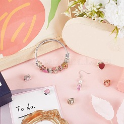 9Pcs 9 Styles Alloy & 304 Stainless Steel & Brass European Beads&nbsp;FIND-SC0007-59
