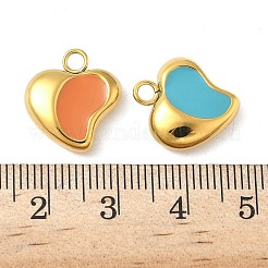 304 Stainless Steel Enamel Pendants&nbsp;STAS-K306-29G