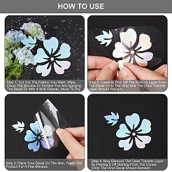 Laser PET Waterproof Car Stickers&nbsp;STIC-WH0004-09C