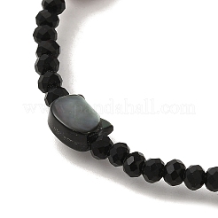Natural Pearl & Shell & Glass Beaded Bracelets&nbsp;BJEW-C051-23G