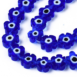 Handmade Lampwork Beads Strands&nbsp;LAMP-N023-002C-02