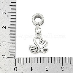 Rack Plating Brass European Dangle Charms&nbsp;KK-R200-18AS