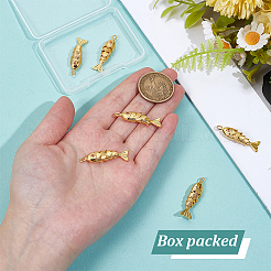 6Pcs Brass Pendants&nbsp;KK-BC00015-48A
