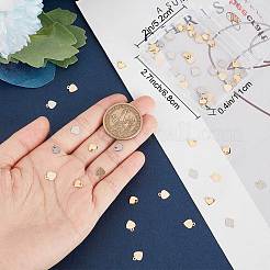 80Pcs 4 Styles 201 & 304 Stainless Steel Charms&nbsp;STAS-BBC0001-94