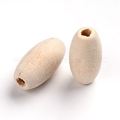 Unfinished Wood Beads&nbsp;WOOD-S650-85-LF