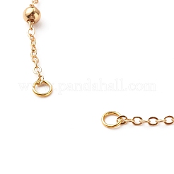 Handmade Brass Satellite Chain Bracelets Making Accessories&nbsp;AJEW-JB01025-02