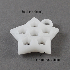 Opaque Acrylic Pendants&nbsp;X-SACR-R695-2
