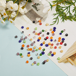 Handmade Millefiori Glass Beads&nbsp;LAMP-CJ0001-17