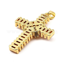 Rack Plating Real 18K Gold Plated Brass Pendants&nbsp;KK-B077-20G-01