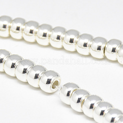 Electroplate Non-magnetic Synthetic Hematite Beads Strands&nbsp;G-Q465-38S