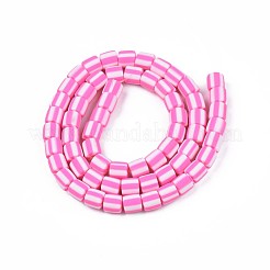 Handmade Polymer Clay Bead Strands&nbsp;CLAY-T020-12E