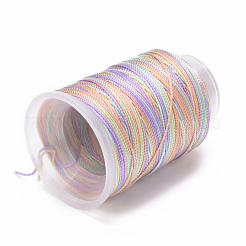 5 Rolls 12-Ply Segment Dyed Polyester Cords&nbsp;WCOR-P001-01B-02