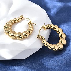 304 Stainless Steel Hoop Earrings for Women&nbsp;EJEW-L296-061G