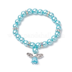 Glass Imitation Pearl Beaded Bracelets&nbsp;BJEW-JB09367