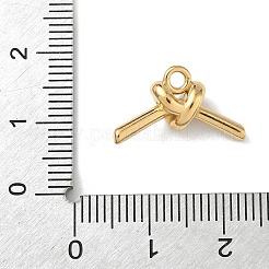 304 Stainless Steel Charms Ion Plating(IP)&nbsp;STAS-P423-08G
