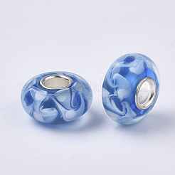 Handmade Lampwork European Beads&nbsp;LAMP-S193-003D