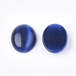 Cat Eye Cabochons&nbsp;GLAA-S184-07
