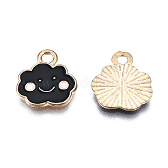 Alloy Enamel Charms&nbsp;X1-ENAM-S121-072-A