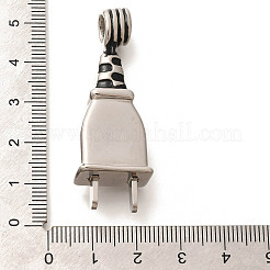 304 Stainless Steel Big Pendants&nbsp;STAS-Z110-12AS