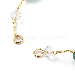 Nuggets Natural Agate Beaded Bracelet Makings&nbsp;AJEW-JB00953-05