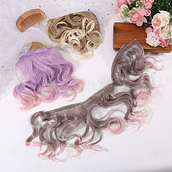3Pcs 3 Colors PP Doll Wig Long Curly Hair&nbsp;DIY-GL0006-21A