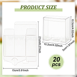Transparent PVC Box&nbsp;LS-CON-WH0084-97A