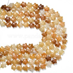 Natural Yellow Aventurine Beads Strands&nbsp;G-L657-A05-01