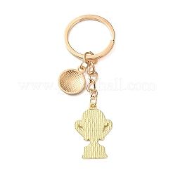 Football Theme Alloy & Enamel Keychains&nbsp;AL-A001-01A-G